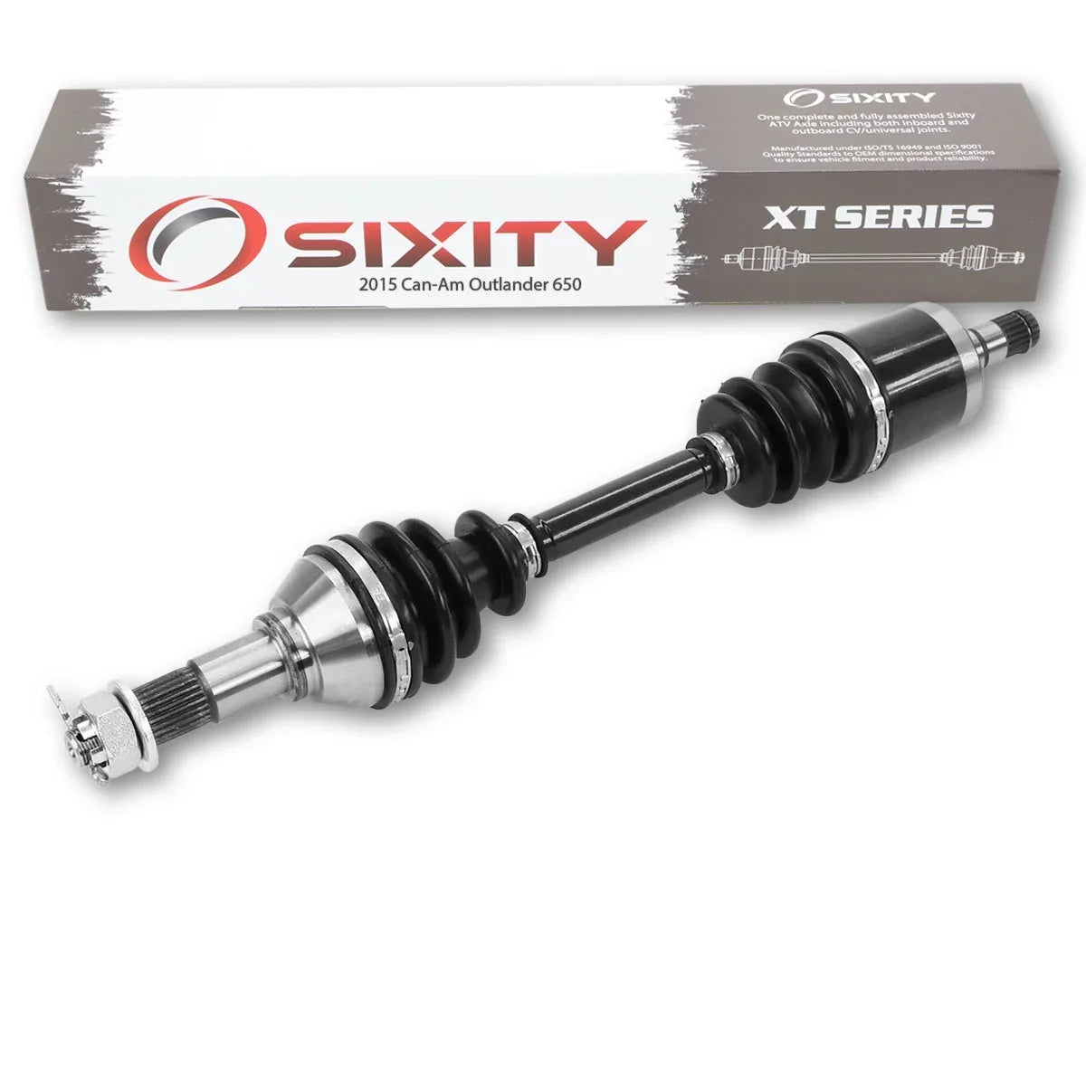 650 Can-Am 2015 - Sixity compatible Front Left XT Outlander Axle 4X4 with EFI