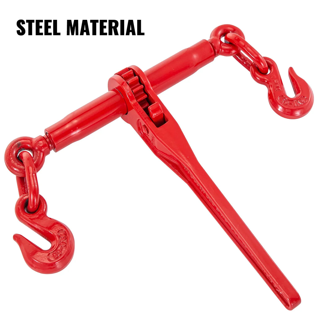 Load 6600lbs 2pcs Tie Ratchet BENTISM 5/16in-3/8in, Down, for Binder Binder Chain