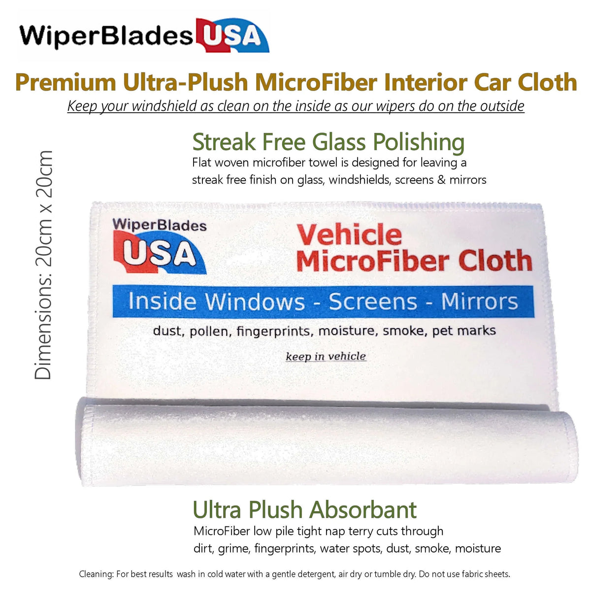 2019 of Wipers (Set Wiper Blade Cadillac w/Rear Beam XT4 3)
