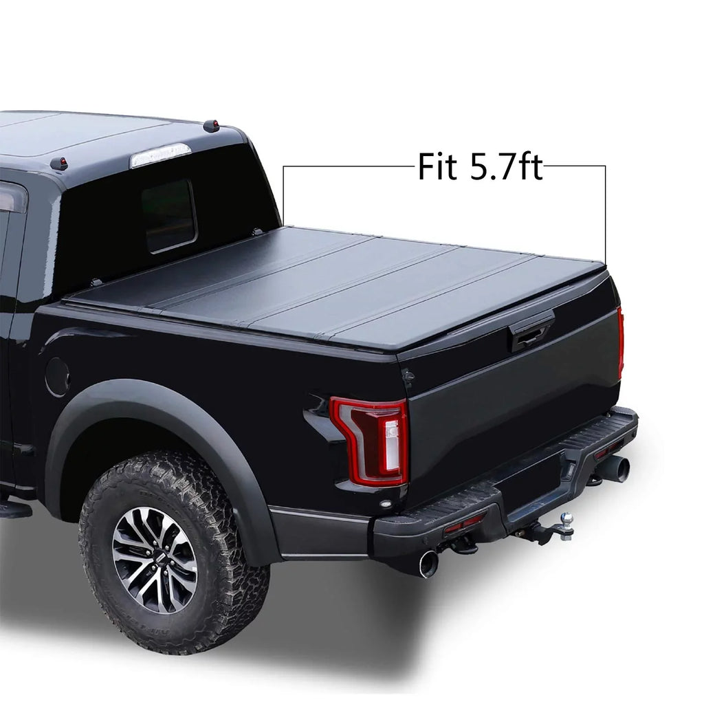 2018 Tonneau 2010-2021 Quad New Classic 2021 2500/3500 5'7" Ram Fold - Hard Body)/ Bed Body Fiberglass Fits (Not 1500 1500/2019 Truck Ram 2009 - Bed for Cover Ram