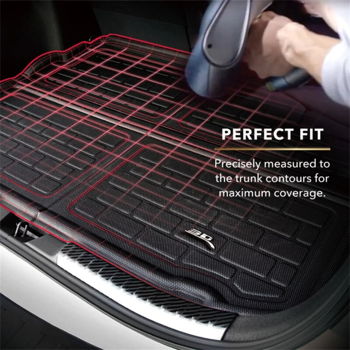 '- MAXpider compatible with Cargo (BLACK) 2008-2013 KAGU Liner HIGHLANDER Liner 3D Cargo
