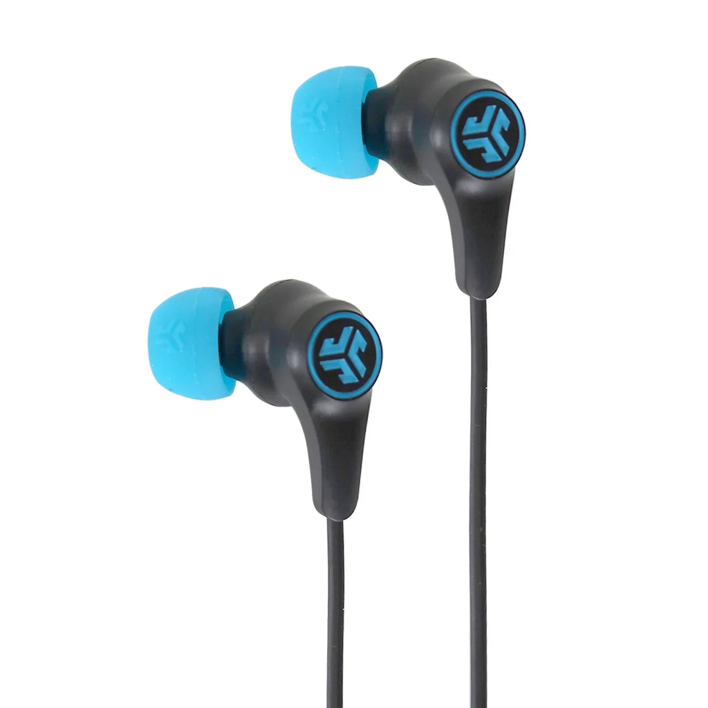 JLab (Blue) with Nintendo Wireless Earbuds Play Bluetooth - Black/Blue Switch Gaming Lite