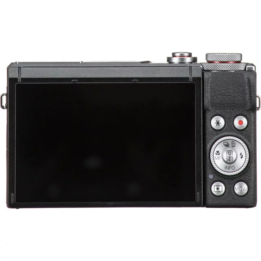 Camera Kit Canon G7 Battery Digital (Silver) PowerShot + - + Flash 32GB III Extra Mark X