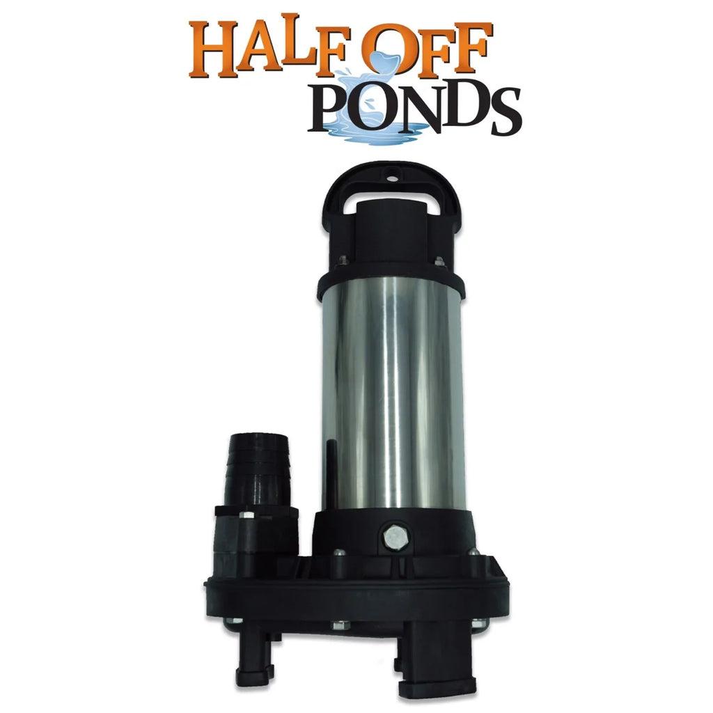 Ponds Waterfalls Piranha and Direct PONDS Gardens, Pump OFF - Drive Series Submersible Water GPH for PN-3000 HALF 3,000