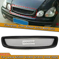 Mesh GS400 Matte Black Lexus 1998-2005 GS430 Fiberglass For GS300 Grill Front Bumper