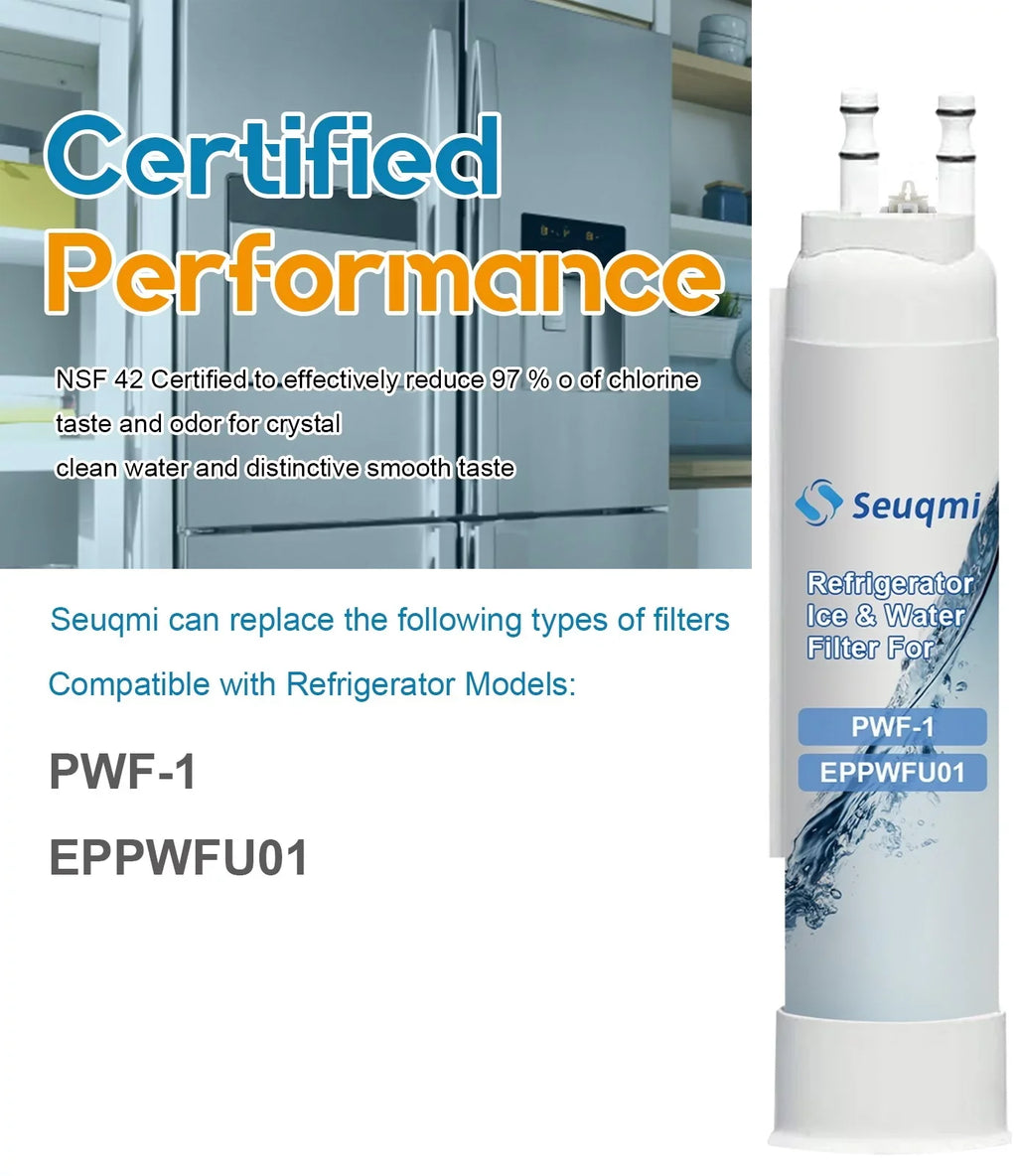and FPPWFU01 filters Frigidaire®PurePour Seuqmi PWF-1 2Pack brand ice with are compatible water