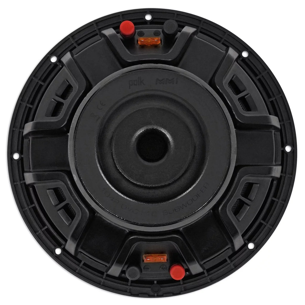 MM1042DVC Sub Box 2400w (2) Subwoofers+Sealed 10” Polk Audio Enclosure+Rockmat