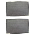 11-1/8 Everything Compatible x Filter Aluminum - x 16-3/8 3/8 RHF1105 Broan Filters With Filters (2-Pack) Replacement