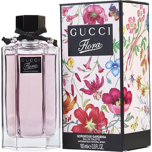 Women Flora OZ. for Gorgeous Toilette, Gu +0.067Fl. Perfume 2ML / cci_ 100ml/3.3oz Gardenia de Eau