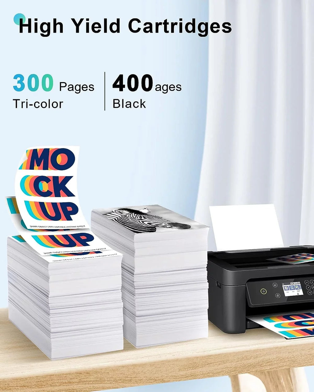 PG-275 276 Pack Printer (1 Cartridge TR4722 275XL Ink and XL TS3520 Capacity CL-276 for High Canon XL 1 276XL PIXMA Ink Tri-Color) Combo TR4700 TS3500 TR4720 Compatible with Black, 275 TS3522 Canon