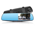 car Driving rear HD night 4.3 1080P video view inch DVR recorder recorder vision