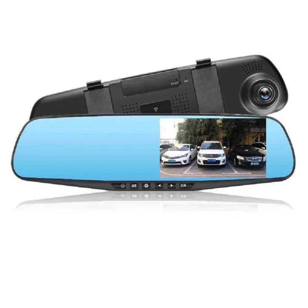 car Driving rear HD night 4.3 1080P video view inch DVR recorder recorder vision