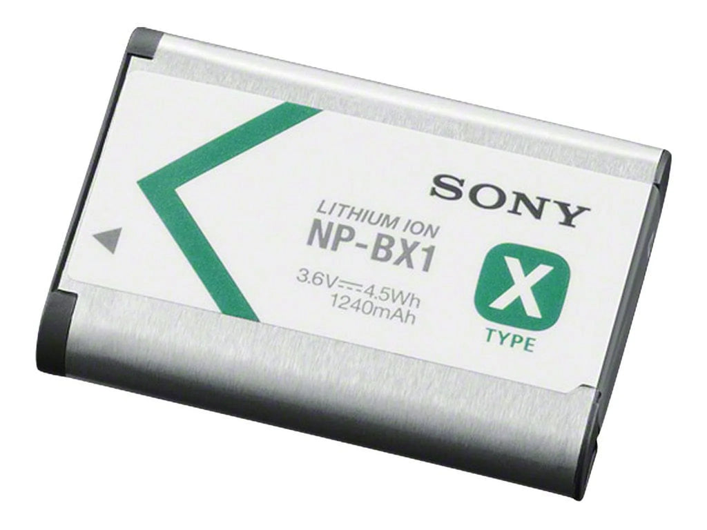 Pack 1240mAh Rechargeable Lithium-Ion 3.6V, Battery NP-BX1