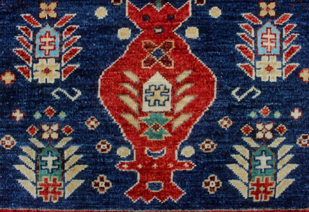 9'2" Aria Darnisha Blue/Red 12'8" Rug, x