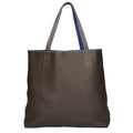HERMES Double Women's (Good) Sense Bag Hermes Tote Pre-Owned Etain Clemence Taurillon