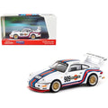 Martini 911 Collab64 White Diecast with Car Series 1-64 Scale Model Stripes Porsche No.909 RSR Racing