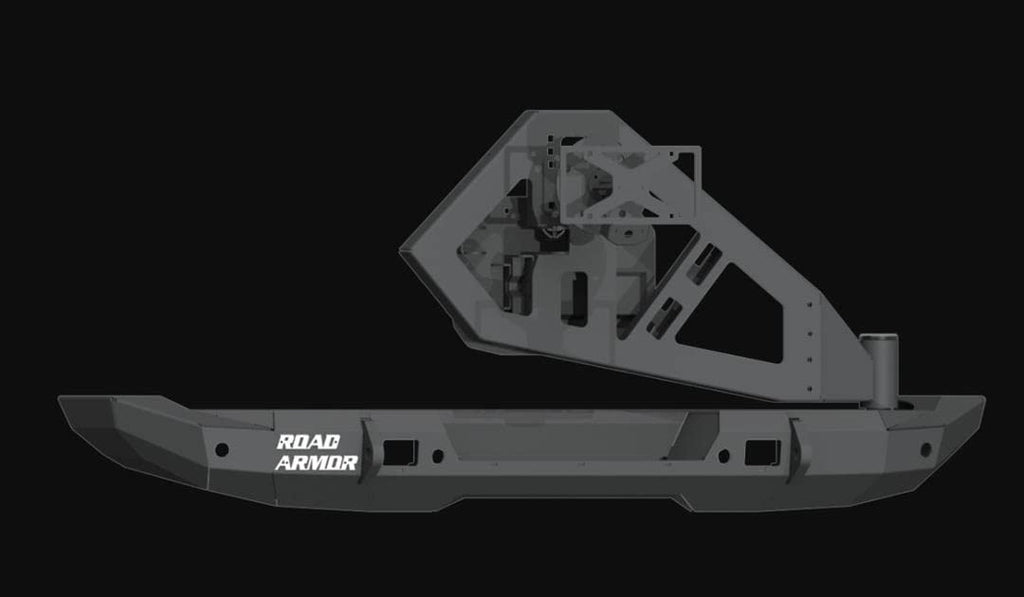 Armor select: 18-C 2018-2019 Carrier SAHARA UNLIMITED SPORT, Tire WRANGLER Road Rear 2021 UNLIMITED WRANGLER Jl JEEP JEEP Wrangler Fits Stealth Jeep W/ Bumper 5183R1B-Tc