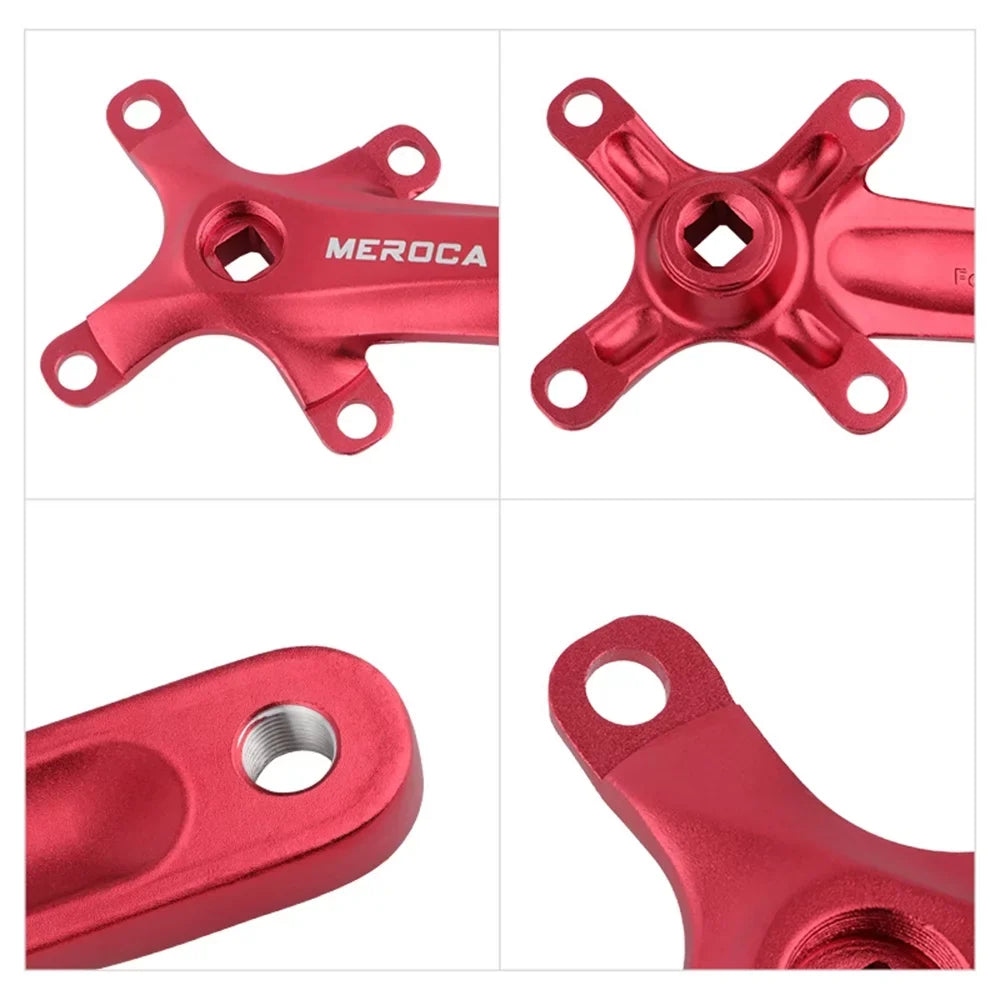 Ideal - Crank for 8/9/10/11 170MM Single Crankset, Biking Bike for - Enthusiasts Mountain Ring Set MEROCA BCD Aluminum 104 Speed Alloy