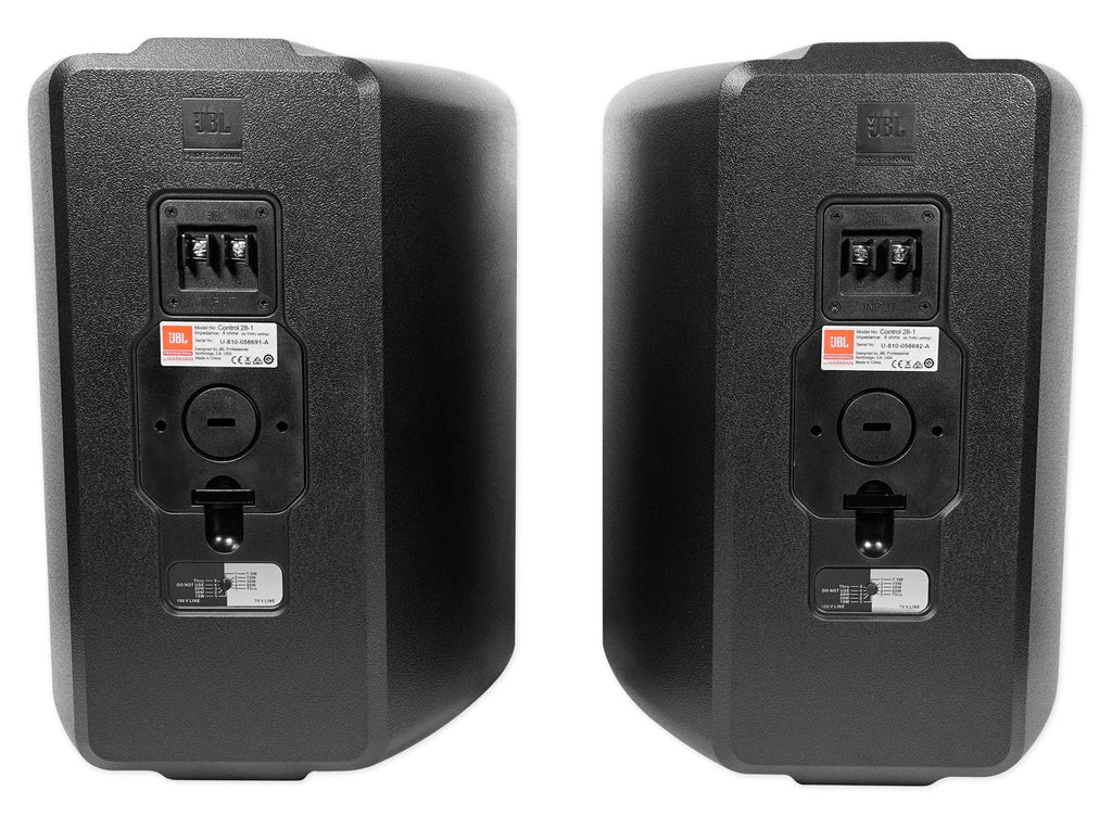 Ceiling Background Restaurant Foreground Wall+10) Amp+6) 6-Zone Kit JBL Speakers