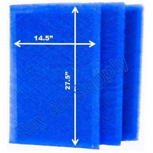 Replacement Plus RayAir (3 16x30 Pack) 16x30 Air Pads Cleaner Supply Filter Refills Perfect Air