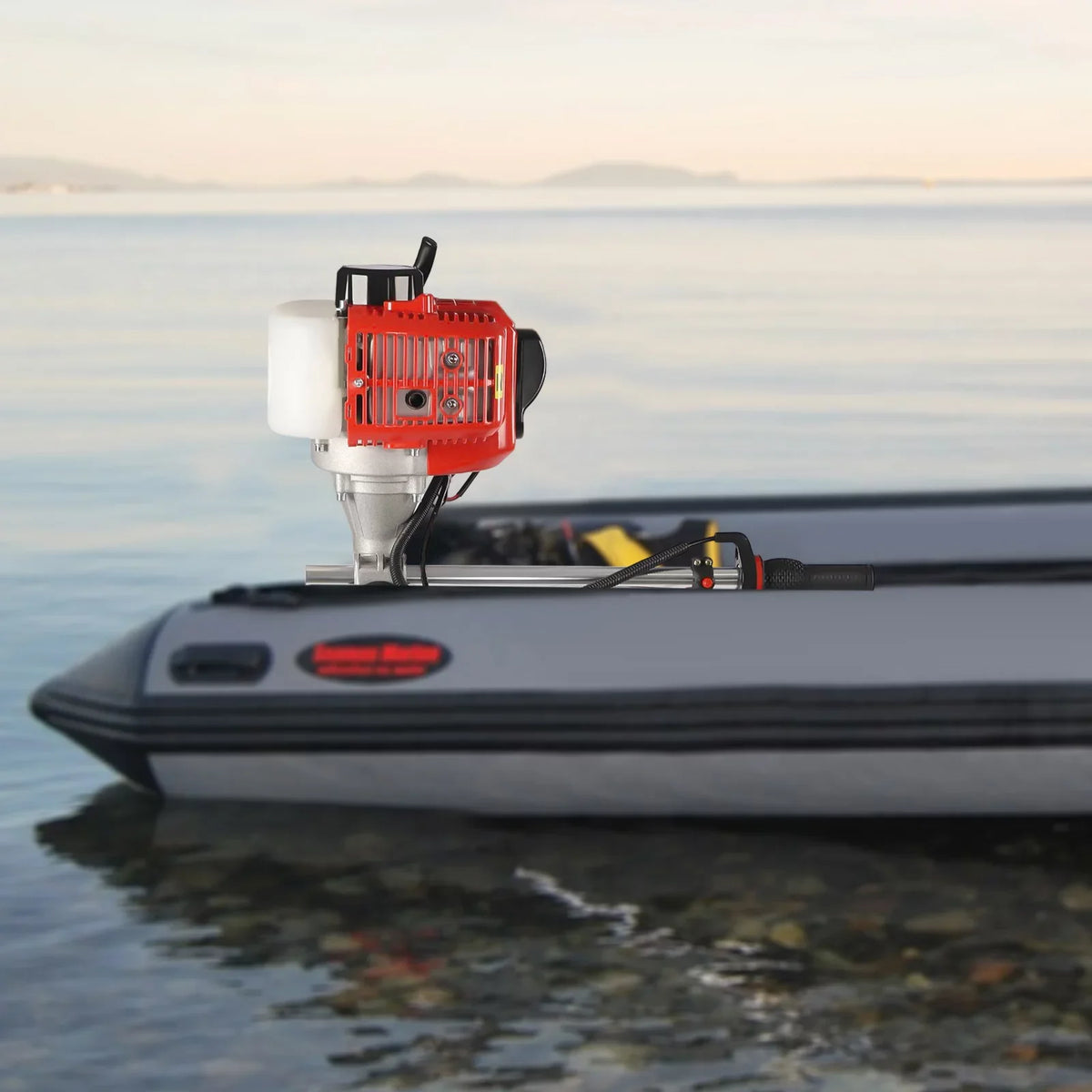 2.3HP Marine Boat Outboard Air Yachts Stroke Inflatable Motor 2 YIYIBYUS Engine Fishing Boats for System with Cooling