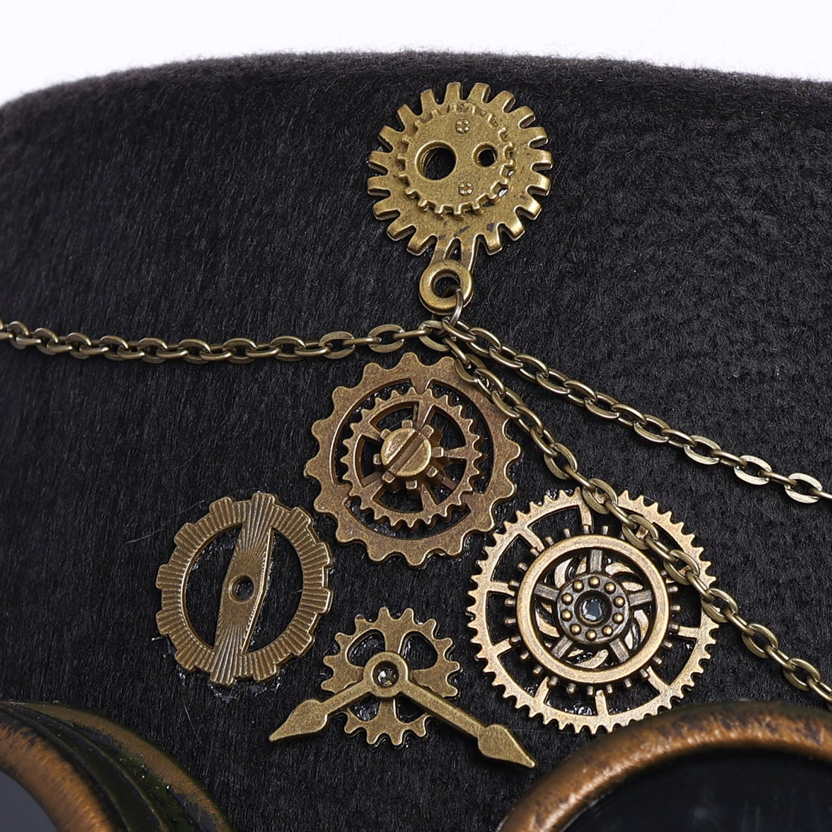 Unisex Hallo Gothic Hat with GRACEART Hats Top Steampunk Goggle Punk