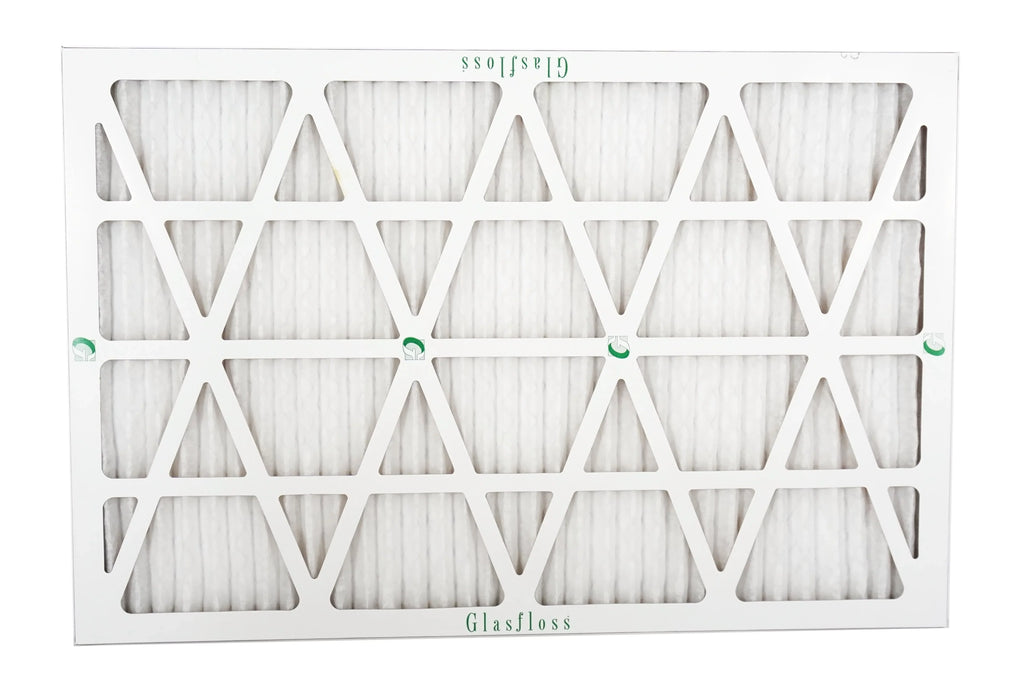 Furnace (Actual 24.5x7/8 x Made Air - Filter Size: 10 - Glasfloss 18x25x1 USA - 17.5 -Qty:12 inch) MERV in