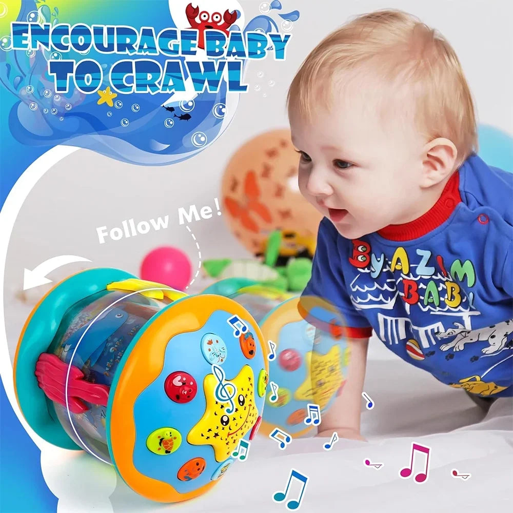 Learning Projector Baby Tummy Light 1 4 12 0-3 Months Month 3-6 Baby Rotating 9 Up Infant in to Toys 6 Toys 12-18 Musical Time