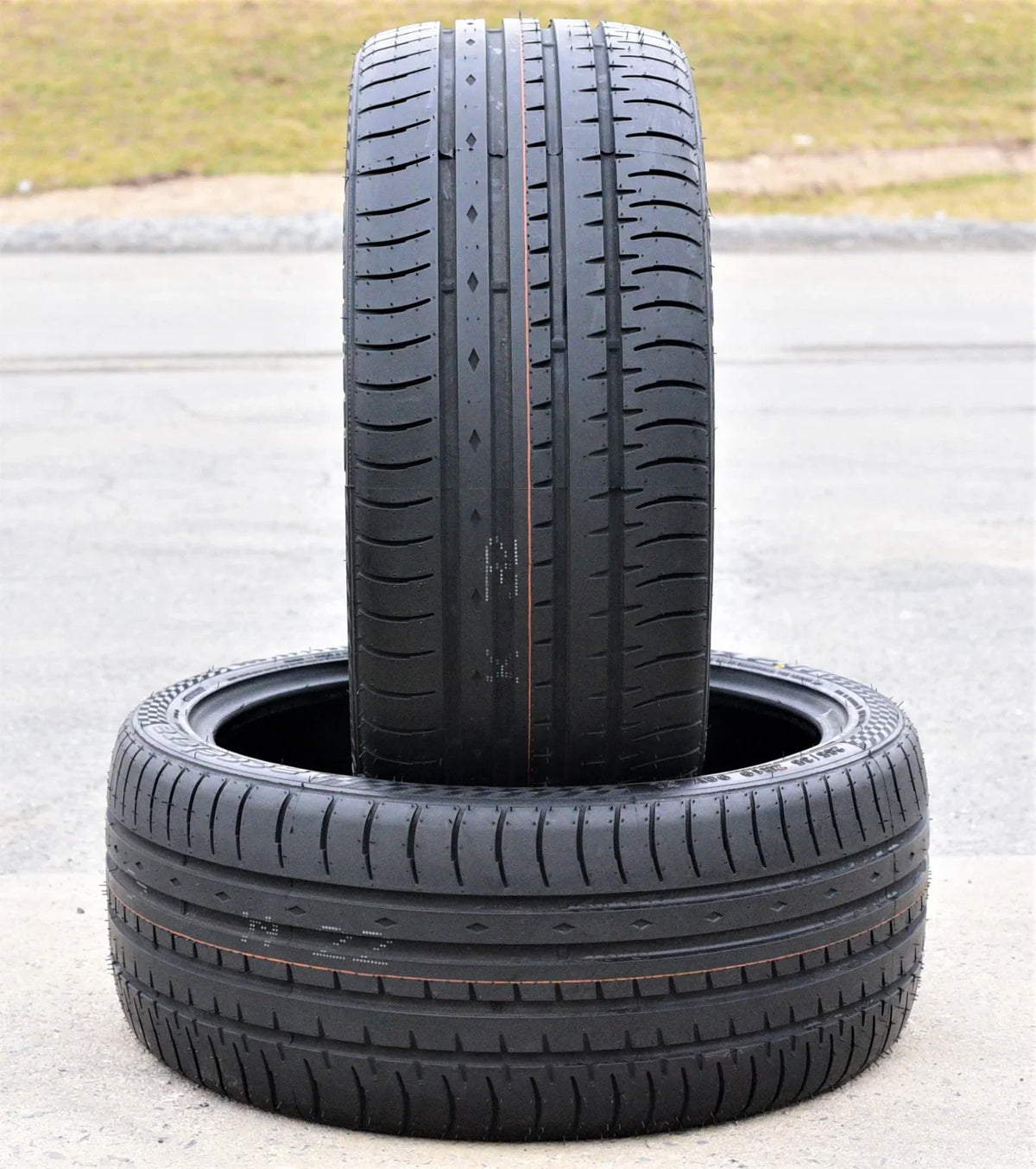 Tires 2005-13 255/45ZR18 Performance X-Runner, 2007-10 103Y Mustang 2 High A/S XL Accelera GT500 Pair Shelby Fits: 255/45R18 (TWO) of Phi Tacoma
