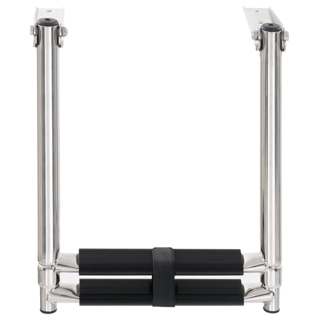 Stainless 2-step Carevas Folding Boarding Steel Ladder