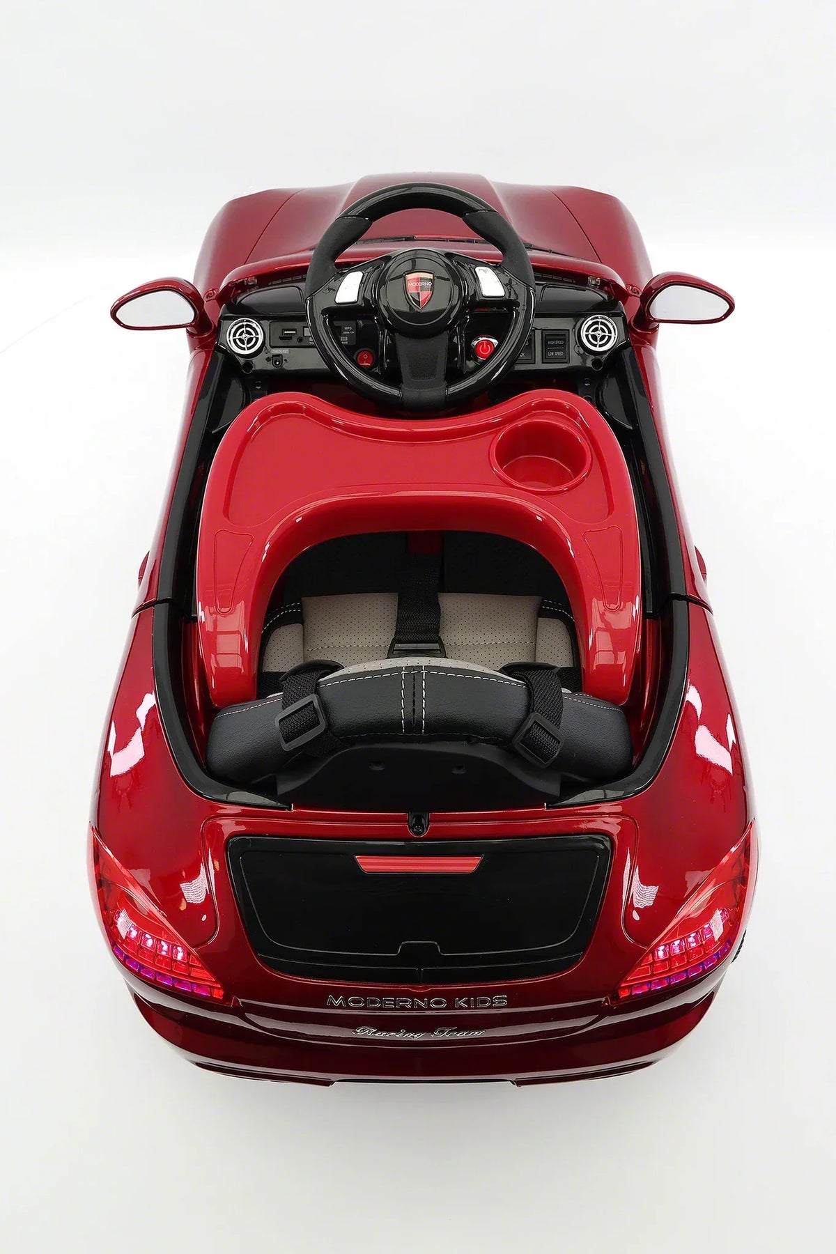 Roadster | 12V Electric Kids Red Ride-On R/C Car Remote Kiddie with Cherry Parental