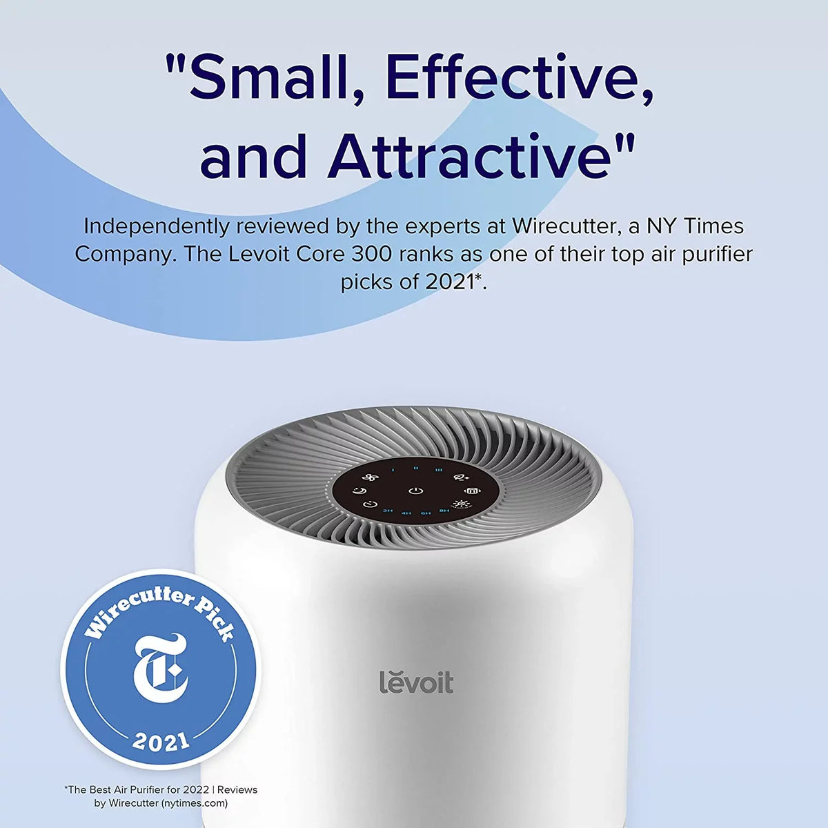 Large to sq. Asthma, Up for Rooms Allergies 300-RAC, Purifier 547 and Levoit Air White ft., Core