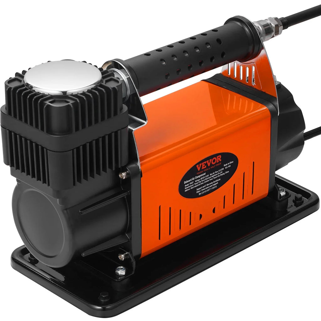 150PSI 12V 6CFM VEVOR Universal, Air High On-Board Compressor, Performance