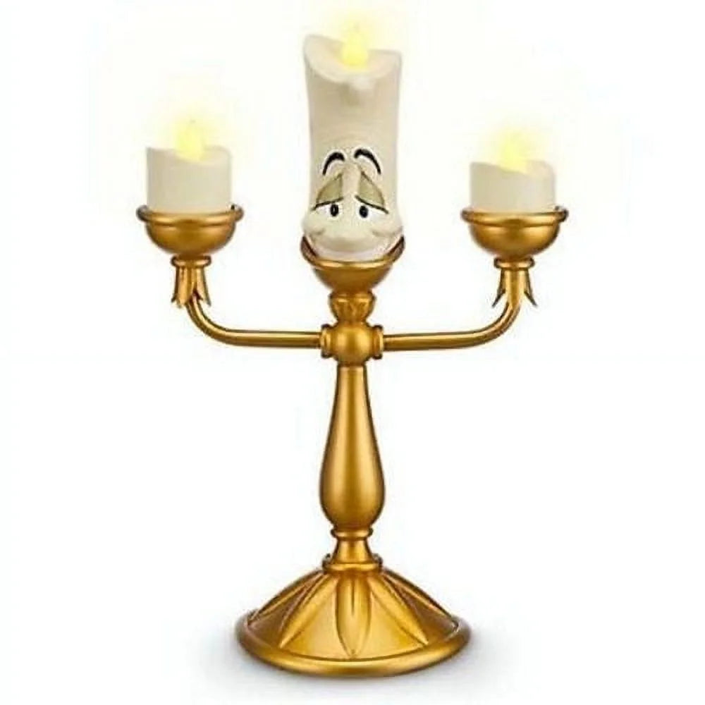 up parks new with and box candelabra light beauty the lumiere disney beast