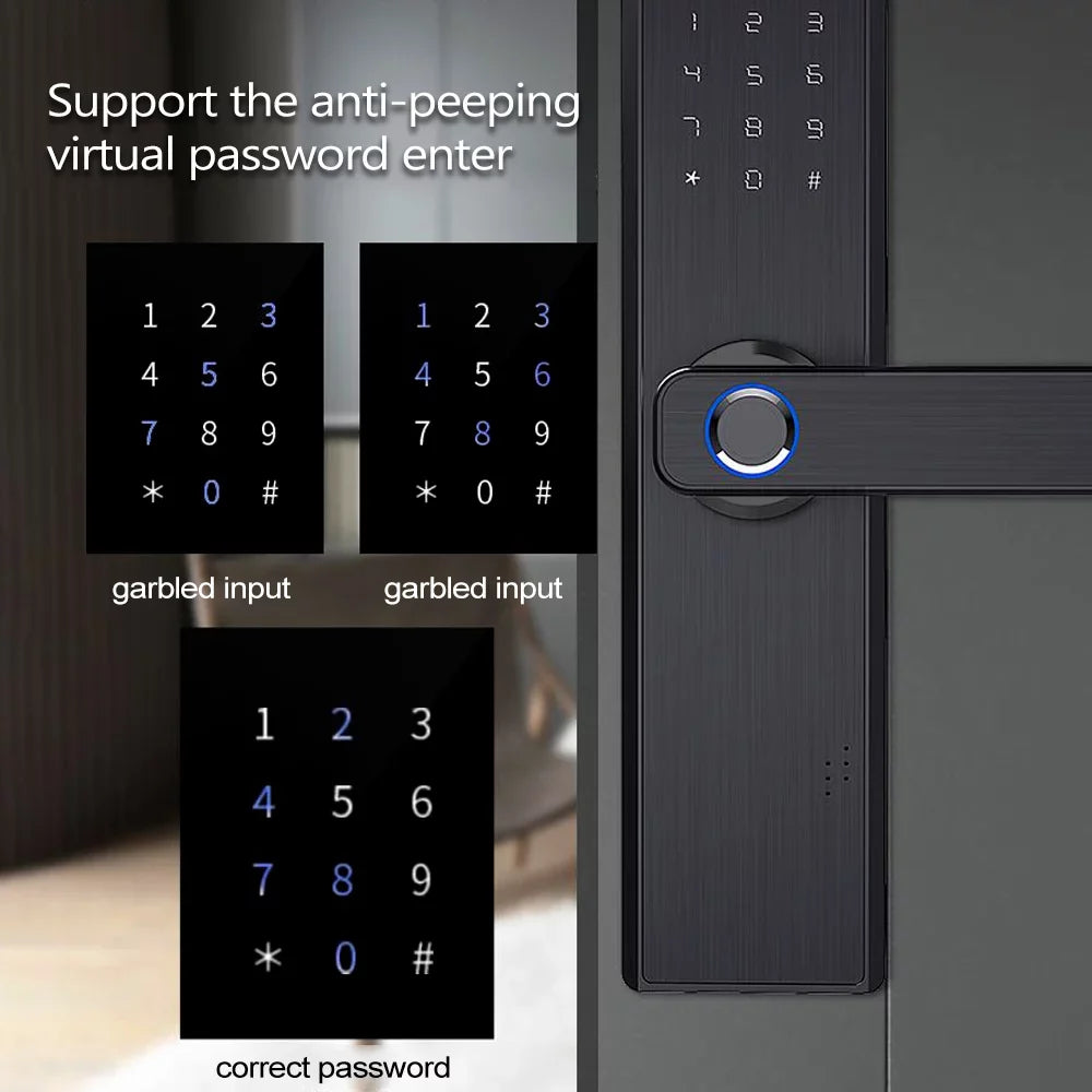 Door Lock,Door Fesjoy Lock Door Locks Buzhi Keyless Intelligent Wifi App Irfora