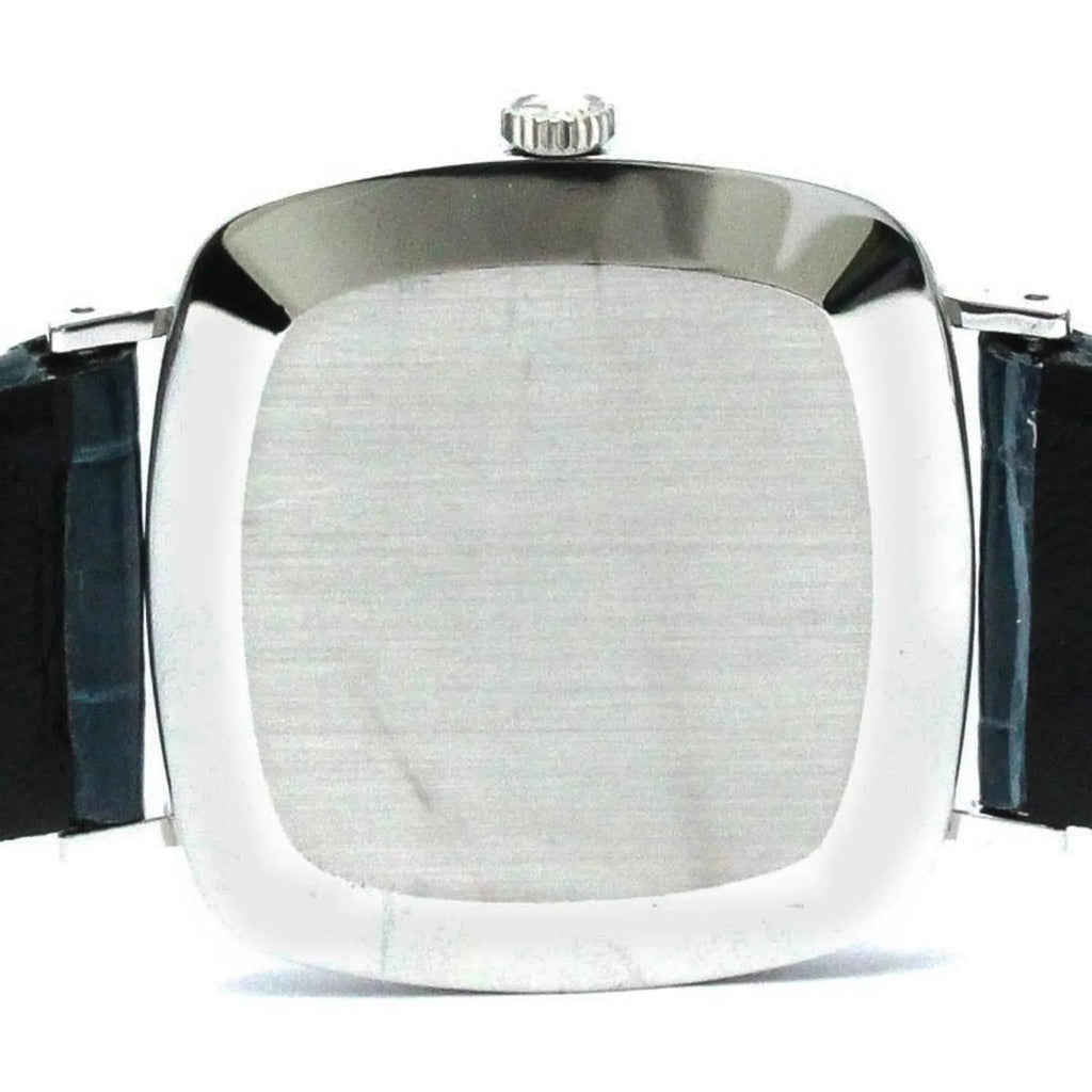 BF567340 Gold White 18K Watch (Good) Vintage Hand-Winding 4084 Mens Pre-Owned Cellini