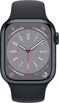 MNUV3LL/A Restored Cell Watch 8 Midnight (Refurbished) Aluminum Gen Band 8 Series Sport Midnight 41mm