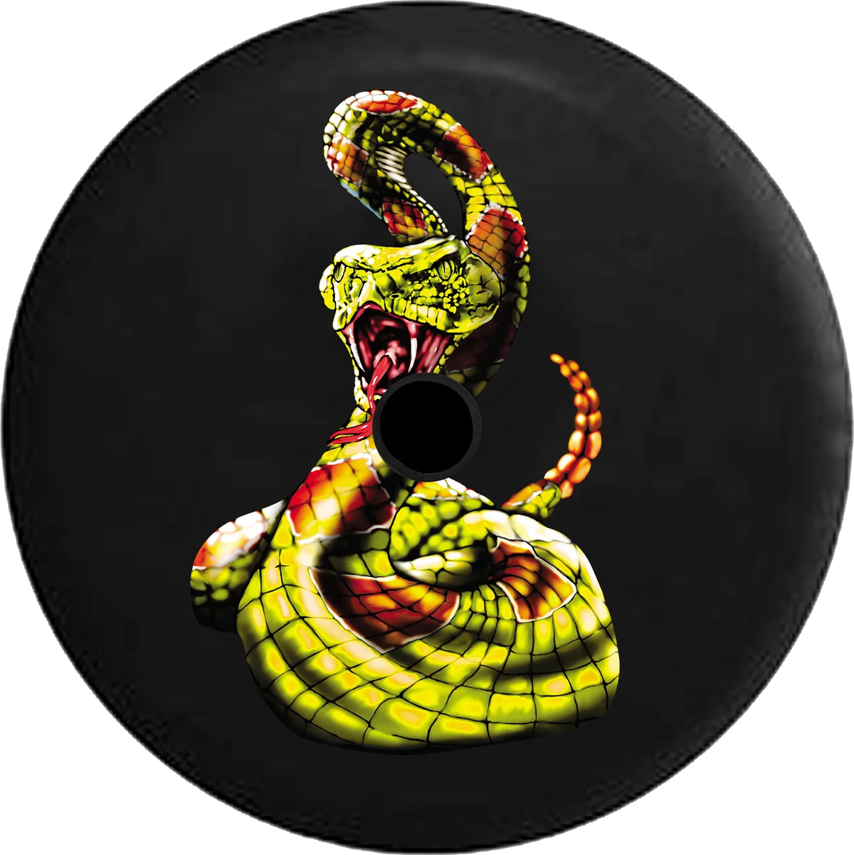 Backup Snake 2018 2019 Inch Spare Cover 33 Camera Diamond RV JL Lime Back for Tire Jeep Wrangler Green Rattle