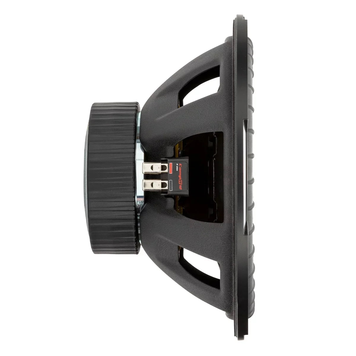 Power KICKER Subwoofer, Inch 4 Car Ohm 12 1000W Max CompR Audio Black DVC