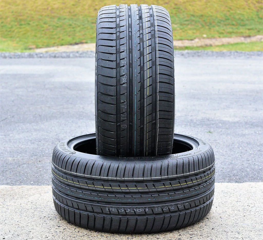 95Y 2017-23 2012-18 Focus Fits: Cosmo 235/40R18 A/S Performance Civic XL Honda 2 MuchoMacho Titanium, Pair Sport 235/40ZR18 Touring of (TWO) Tires