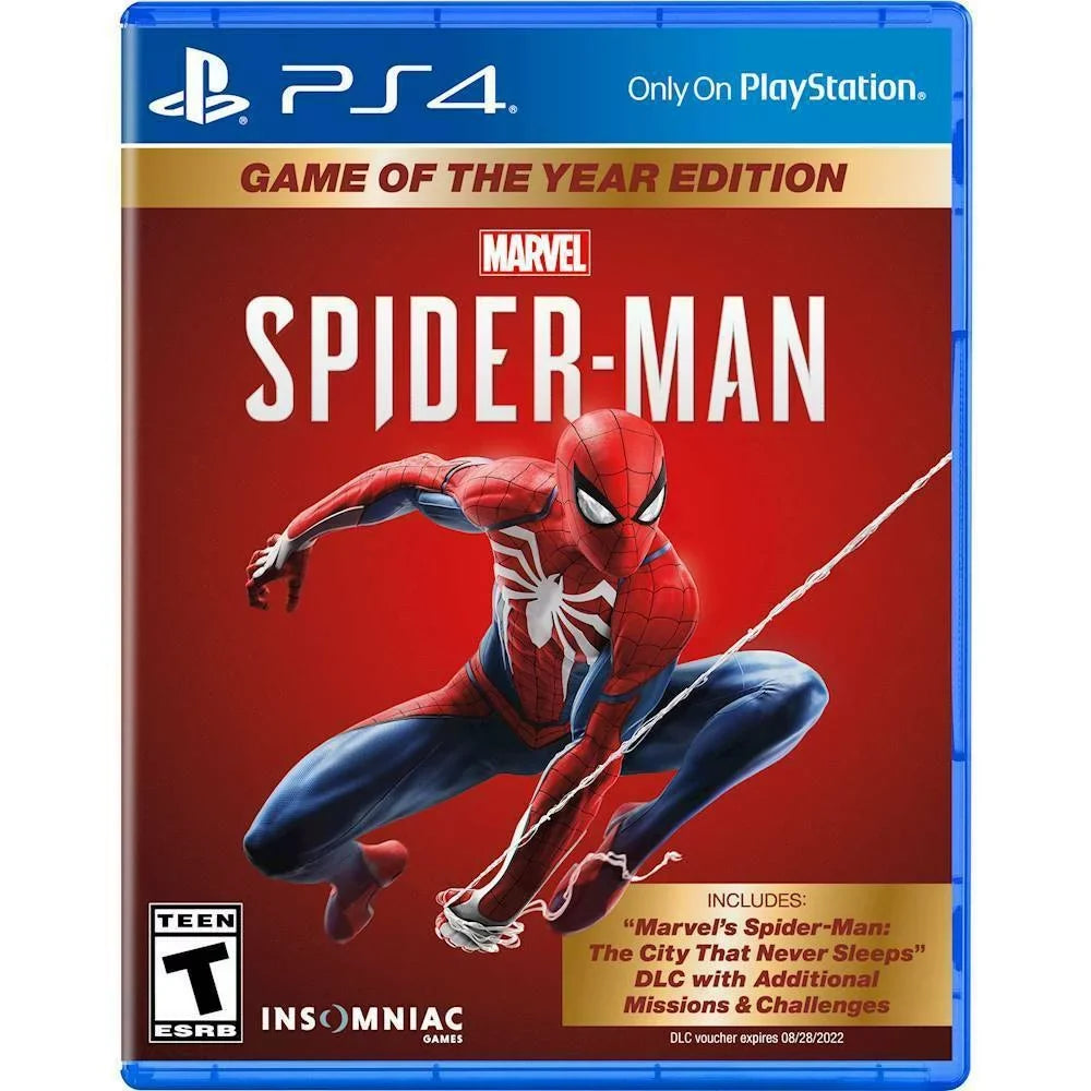 Marvel's 4, Year of the PlayStation Game - Spider-Man PlayStation Edition 5