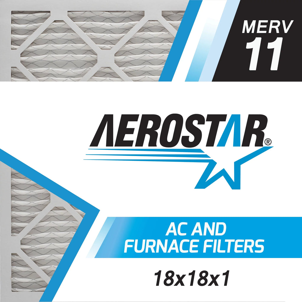 Air 18x18x1 - and Box 11, Aerostar Filter Furnace by of MERV 6 AC