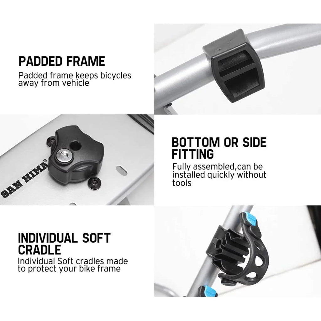 Tire Black Capacity, Spare 75 On Pound Bike w/ Fieryred Rack Bolt 2